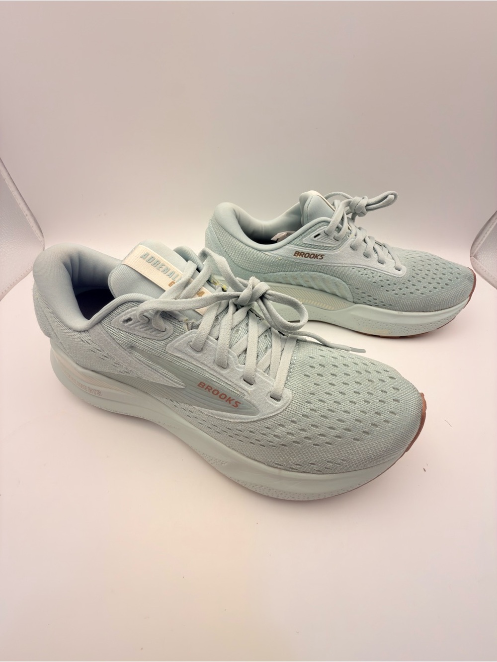 Brooks Adrenaline GTS 24 Women’s 8.5 Cloud Blue Running Shoes EUC - Picture 4 of 7